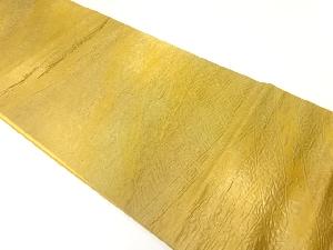 アンティーク　草花模様織出し袋帯（材料）